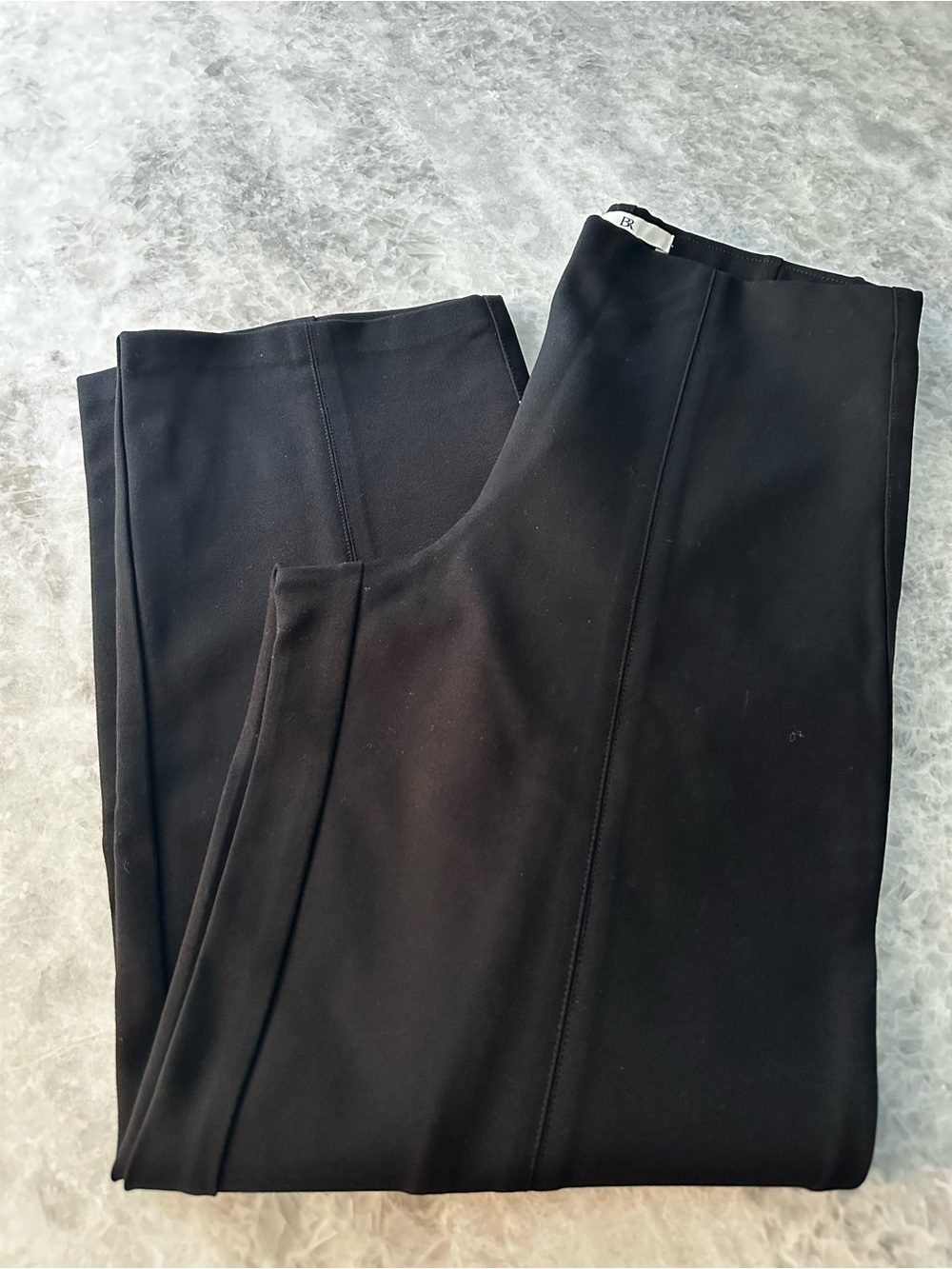 Banana Republic Fitted Everywhere Ponte Ankle Pant, Size M, Black (44585300)
